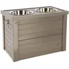Image de Bar à alimentation pour chien Kerbl Eco Gris 2x1,2 L 80529