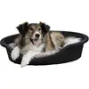 Image de Lit pour chien plastique recyclé Kerbl Dreamer Noir 95x70x29 cm 80432