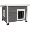 Image de Abri pour chat Kerbl Rustica Gris 57x45x43 cm 80991