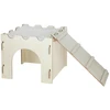 Image de Château pour rongeurs avec rampe Kerbl Beige 53x28x25 cm 81826