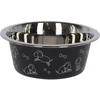 Image de Gamelle pour chien en acier inoxydable Kerbl Noir 2800 ml 80555