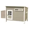 Image de Kerbl Poulailler Barney - 137x73x83 cm - Gris et blanc