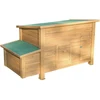 Image de Poulailler en bois Kerbl Florentina Beige 146x74x80 cm 82827