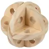 Image de Jeu/balle snack pour rongeur en bois Kerbl Beige 7 cm 82864