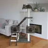 Image de Kerbl Arbre à chat Granat 150 cm Gris foncé