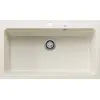 Image de Blanco Évier en composite minéral Naya XL 9 - 86 x 51 cm - Blanc soft