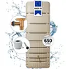 Image de 4rain Kit Cuve murale SLIM 650 L sable