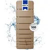 Image de 4rain SLIM réservoir mural 500 litres taupe