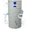 Image de NORDIC réservoir d’eau de pluie 300 L, gris pierre