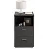Image de MES Table d'appoint - Noir 35x40x61,5 cm