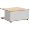 Image de FMD Table basse mobile 70x70x36 cm
