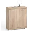 Image de FMD Armoire 2 portes - Chêne