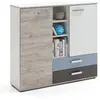 Image de Commode 2 Portes & 2 Tiroirs Anoya 116cm Chêne