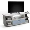 Image de Meuble TV 5 Niches Anoya 135cm Chêne & Blanc