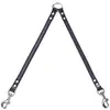 Image de Laisse pour chien Nobby Pet Koppel Professional Noir 245 cm x 18 mm 74111-05