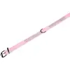 Image de Collier pour chien Nobby Pet Crystal Dreireihig Rose 47 cm x 24 mm 78706-15