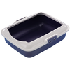 Image de Bac à litière pour chat Nobby Pet Bleu 50x40x16 cm 76291-05