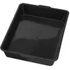 Image de Bac à litière pour chat Nobby Pet Noir 44x31x8 cm 76292-04