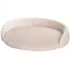 Image de Griffoir pour chat rond avec rebord Nobby Pet De Luxe Beige 48x10 cm 63164-92