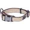 Image de Collier pour chien Nobby Pet Linen Deluxe Marron M/L 88742-23