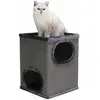 Image de Griffoir cylindrique pour chat Nobby Pet Arda II Gris 38x38x70 cm 63611-28