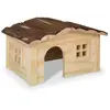 Image de Cage pour rongeurs en bois Nobby Pet Woodland Dinki Beige 28,5x19,5x16,5 cm 25551