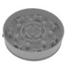 Image de Gamelle anti-glouton en silicone pour chien Nobby Pet Bone Gris 16x4 cm 51957