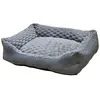 Image de Panier pour chien carré Nobby Pet Classic Diamond Gris 60x50x18 cm 52622