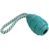 Image de Jouet en caoutchouc pour chien avec corde Nobby Pet Jumper Bleu 27 cm 53114