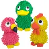 Image de Jouet peluche pour chien Nobby Pet Latex Flamingo, Hähnchen Und Ente Multicolore 12x13 cm 53194