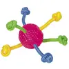 Image de Balle pour chien TPR avec corde Nobby Pet Rose 8 cm 60031