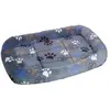 Image de Coussin ovale avec rebord classique pour chien Nobby Pet Lissi Gris 78 cm 61639