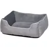 Image de Lit confort carré classic pour chien Nobby Pet Purna Gris 50x40x17 cm 61663