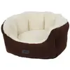 Image de Lit confort ovale pour chien Nobby Pet Kamba Marron 45x40x19 cm 61740