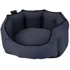 Image de Lit confort ovale pour chien Nobby Pet Eco Esat Gris 65x57x22 cm 61844