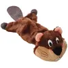 Image de Peluche pour chien - castor plat Nobby Pet Marron 55 cm 62427