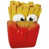 Image de Jouets frites en latex pour chien Nobby Pet Rouge 12,5 cm 62572