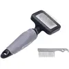 Image de Brosse pour chien carde démêloir Nobby Pet Starline Gris S 68214