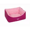 Image de Lit confort carré pour chien Nobby Pet Arusha Rose 60x48x19 cm 71480