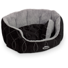 Image de Panier ovale pour chien Nobby Pet Ceno Noir 45x40x19 cm 71545