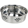Image de Gamelles pour chien en inox antidérapante Nobby Pet Heavy Spiral Argenté 1,9 L 73466
