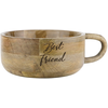 Image de Gamelle en bois anti-dérapante pour chien Nobby Pet Cup Best Friend Marron 1500 ml 73875