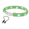 Image de Colliers pour chien lumineux à LED large Nobby Pet Visible Vert S 77023