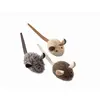 Image de Jouet peluche pour chat souris avec queue en cuir Nobby Pet Multicolore 6 cm 80165