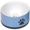 Image de Gamelle pour chien en céramique Nobby Pet Paw Bleu 1,1 L 82337