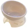 Image de Gamelle pour chat en céramique Nobby Pet Cat Beige 13,5x9 cm 82492