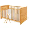 Image de PINOLINO Lit bébé évolutif - Natura