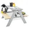 Image de Pinolino Nicky Table en bois 4 places Gris