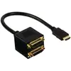 Image de Câble DVI-D Single Link mâle / HDMI mâle (5 mètres) plaqué or