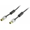 Image de Câble coaxial haute qualité mâle/femelle pour antenne TV (2.5 mètres)